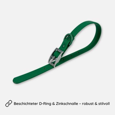 Thumbnail 4: Neo Animal Hundehalsband Pura - Weich & Bequem - Dunkelgrün / XS