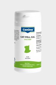 Canina Cat-Fell O.K. Pulver Ergänzungsfuttermittel für Katzen 50 g