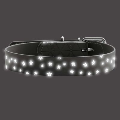 Thumbnail 3: HUNTER Halsband Convenience Reflect M (50), grau Sterne