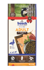 bosch Tiernahrung HPC Adult mit Ente & Reis Hundefutter – Weizenfrei – 15kg