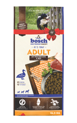 bosch Tiernahrung  HPC Adult mit Ente & Reis