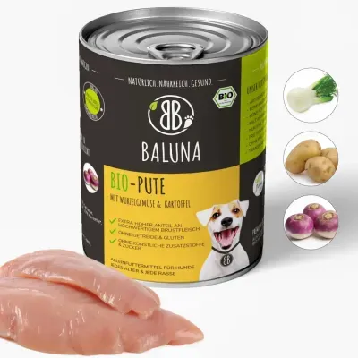 Baluna Bio-Pute mit Wurzelgemüse & Kartoffel 800g