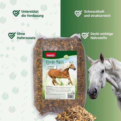 Thumbnail 2: PANTO Pferdemüsli mit Wisan-Lein 15kg