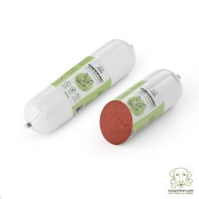 Ayka AYKA Hundewurst Kaninchen - Pures Fleisch - Monoprotein - Getreidefrei - Urlaubs-BARF