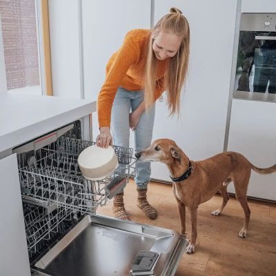 Thumbnail 6: Rudelkönig RudelkönigFutternapf Keramiknapf handgefertigt, Hunde Futternapf, 900ml Hundenapf