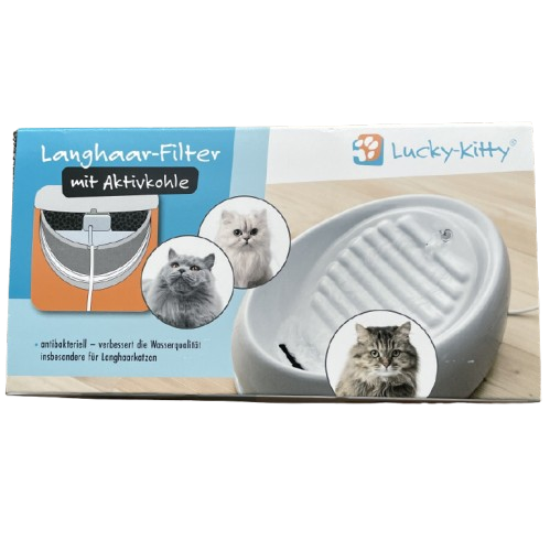 Lucky-Kitty Aktivkohle-Dauerfilter