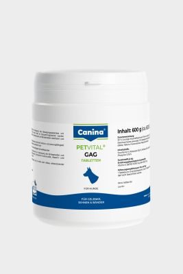 Thumbnail 1: Canina PETVITAL GAG Tabletten für Gelenke, Sehnen & Bänder von Hunden 600g (ca. 600 Stück)