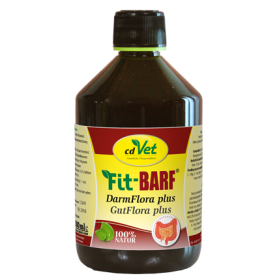 Fit-BARF® DarmFlora plus 500 ml – Fermentiertes Ergänzungsfuttermittel zur Unterstützung der Darmflora
