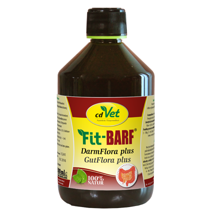 Fit-BARF® DarmFlora plus 500 ml – Fermentiertes Ergänzungsfuttermittel zur Unterstützung der Darmflora
