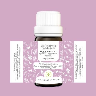 Thumbnail 5: Wolfsbacher Natur Bachblüten Globuli - Aggression