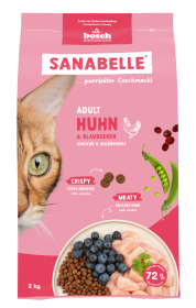 Sanabelle Sanabelle Adult Huhn – Katzenfutter – leicht verdaulich – 2kg