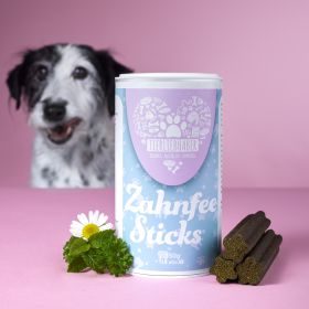 Tierliebhaber Zahnfee Sticks für Hunde - Kausticks für eine natürliche Zahnpflege & frischen Atem