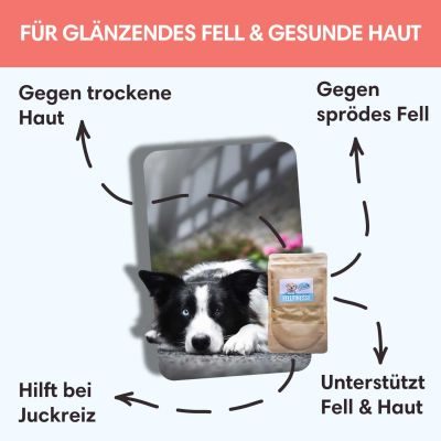 Thumbnail 2: Sollis Fellfinesse Fellpflege für Hunde, für glänzendes Fell, 100 g