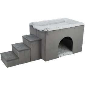 TRIXIE Höhle Harvey mit Treppe