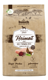 bosch Tiernahrung Heimat Tierwohl-Pute – Futter mit hohem Fleischanteil – 1kg