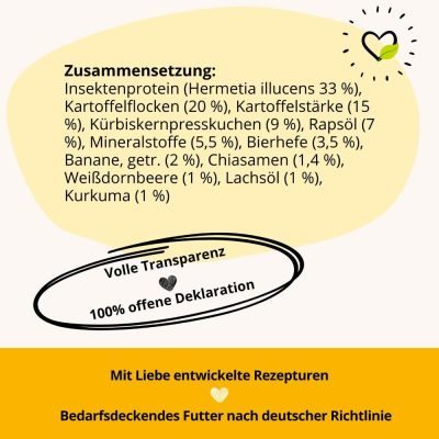 Thumbnail 2: BugBell High Energy Trockenfutter mit Insekten für Sporthunde