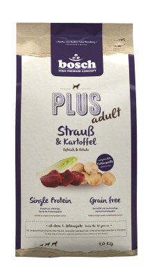bosch Tiernahrung HPC PLUS Adult Strauß & Kartoffel