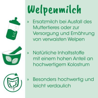 Thumbnail 4: cdVet Welpenmilch 750 g – Natürliche Milchersatznahrung für Hunde Wuchs