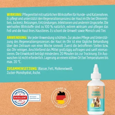 Thumbnail 8: Greenhero Ohrenwunder pflegt das Ohr bei Ohrenmilben