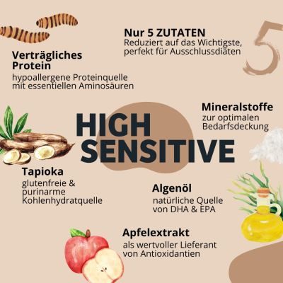 Thumbnail 7: BugBell Nassfutter mit Insekten Sensitive
