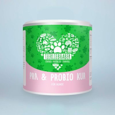 Thumbnail 1: Tierliebhaber Prä & Probio Kur für Hunde - Natürliche Darmpflege mit Prä- & Probiotika