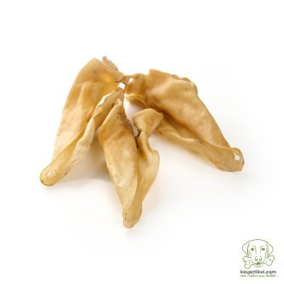 Thumbnail 1: kauartikel.com Rinder-Ohr, weiß - Hunde-Kauartikel - Hunde-Snack - Kausnack - Leckerli vom Rind