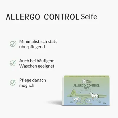 Thumbnail 3: Yuki cares Allergo Control Seife für Hunde und Pferde