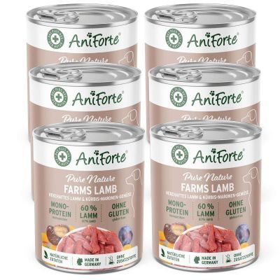 Thumbnail 9: AniForte Nassfutter FarmsLamb – "Lamm mit Kürbis"