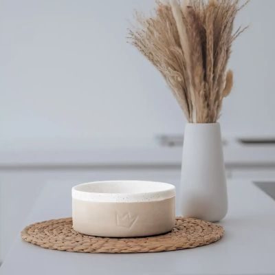 Thumbnail 1: Rudelkönig RudelkönigFutternapf Keramiknapf handgefertigt, Hunde Futternapf, 900ml Hundenapf