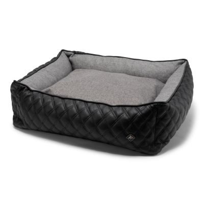 ANUBIS orthopädisches Hundebett Kitana Grafit-Schwarz M