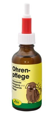 cdVet Ohrenpflege 50 ml – Natürliche Reinigung und Pflege für Hundeohren