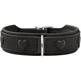 HUNTER Halsband Soho X Love S (42), schwarz