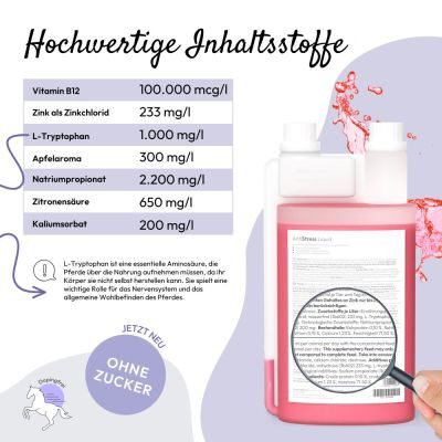 Thumbnail 3: PHA PHA AntiStress Liquid für Pferde