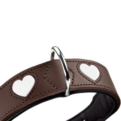 Thumbnail 7: HUNTER Halsband Love XL (80), braun/schwarz