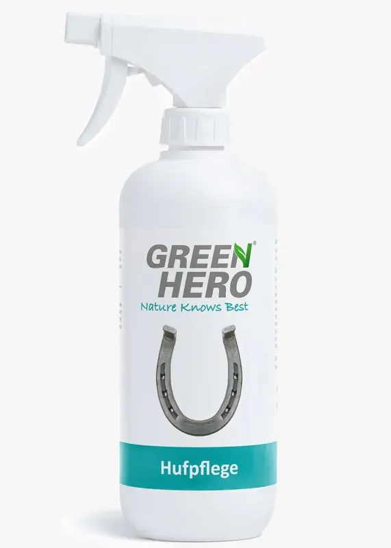 Greenhero Hufpflege für Pferde pflegt bei Strahlfäule und Mauke