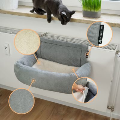 Thumbnail 5: SCHLITZOHR Heizungsliege Murphy (grau)