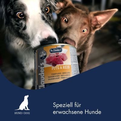 Thumbnail 2: Dr.Clauder´s Selected Meat Pute & Reis 800g