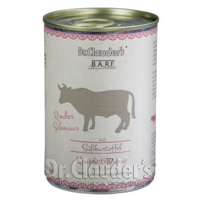 Dr.Clauder’s Dr.Clauder´s B.A.R.F. Komplett Menue Rinderschmaus 400g