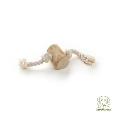 Thumbnail 2: kauartikel.com Hunde-Kaustab mit Seil - Hunde-Kauartikel - Hunde-Snack - Kausnack - Leckerli - Vegan