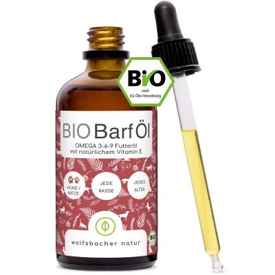 Wolfsbacher Natur Bio Barf-Öl 100ml