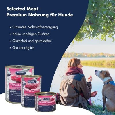 Thumbnail 7: Dr.Clauder’s Selected Meat Hirsch & Kartoffel 400g