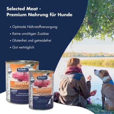 Thumbnail 5: Dr.Clauder’s Selected Meat Kopffleisch 800g