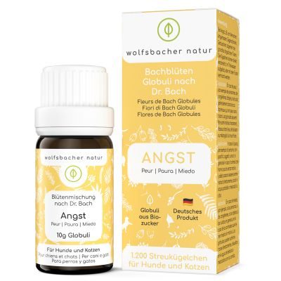 Wolfsbacher Natur Bachblüten Globuli – Angst