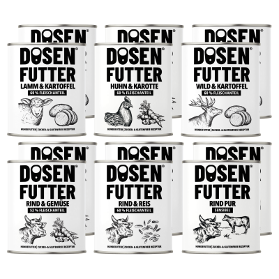 Thumbnail 4: SCHNAUZE & CO. Testbox L Dosenfutter® 6x800g