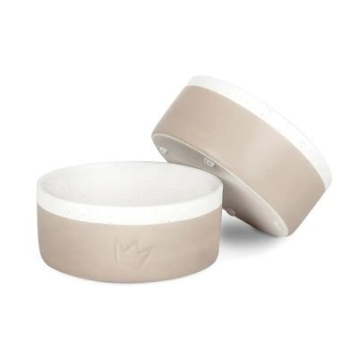 Rudelkönig RudelkönigFutternapf Keramiknapf handgefertigt, Hunde Futternapf, 900ml Hundenapf