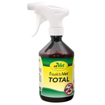 Thumbnail 1: insektoVet® Total 500 ml – Natürliches Pflegespray für Hunde & Katzen zur Geruchsmaskierung mit