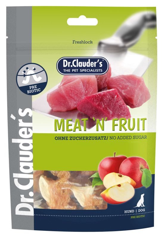 Dr.Clauder’s Meat'n'Fruit Apfel & Hühnchen Snack 80g