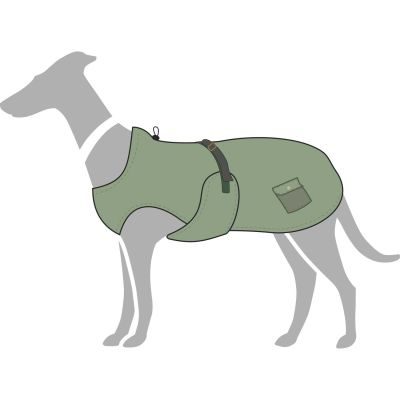 Thumbnail 19: HUNTER Hundemantel Uppsala Trend 45, khaki