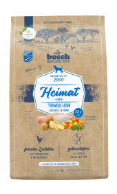 bosch Tiernahrung Heimat Junior Tierwohl-Huhn – getreidefrei Trockenfutter – 2,4kg