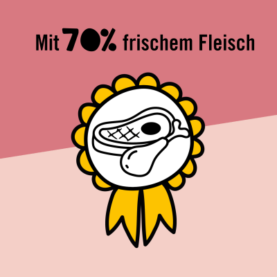 Thumbnail 3: Dogs'n Tiger Adult Katzenfutter, Allerliebst, Nassfutter, Getreidefrei, Rind, Hühnerleber & Kürbis, 200g